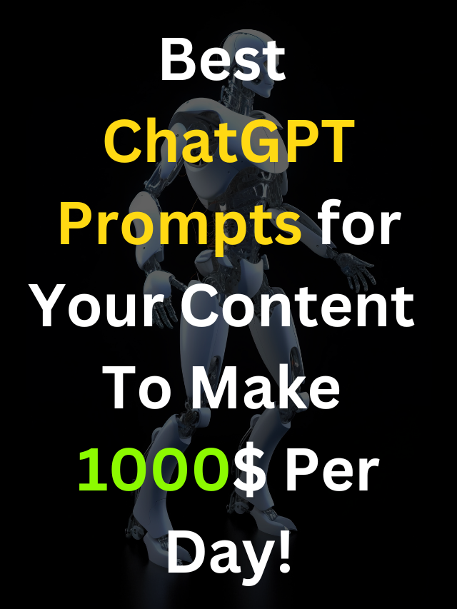 ChatGPT Promopt