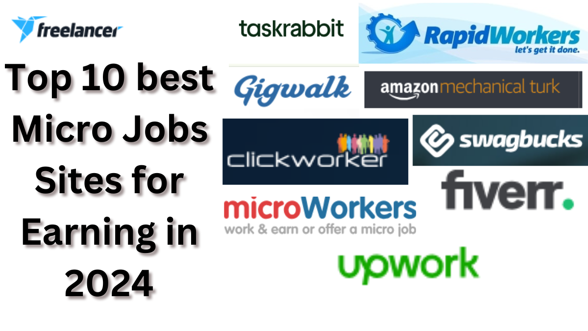 Top 10 best Micro Jobs Sites for Earning in 2024